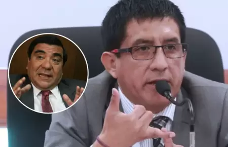 Vctor Garca Toma cuestion al juez Concepcin Carhuancho