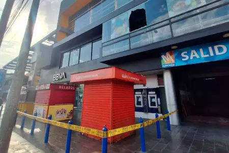 Balacera contra discoteca de centro comercial en Independencia.