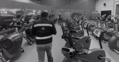 Hombre fallece mientras se ejercitaba en gimnasio.