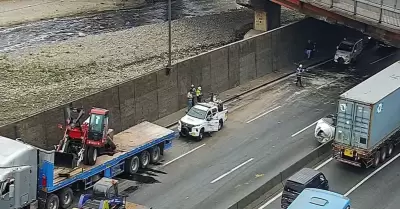 La clausura del puente Ricardo Palma se da tras el dao a su estructura.