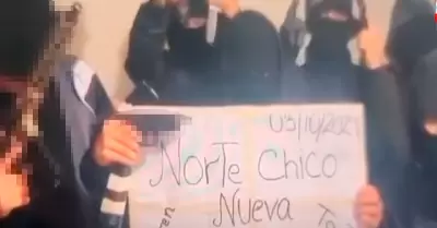 Extorsionadores amenazan a transportistas de Norte Chico.