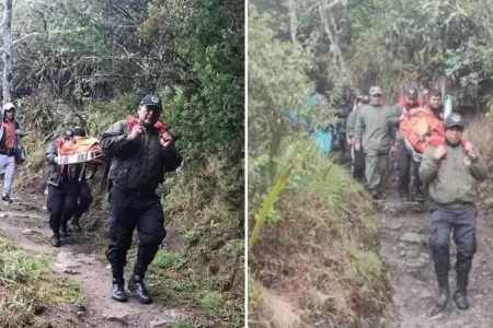 Extranjero muere en camino inca en Cusco.