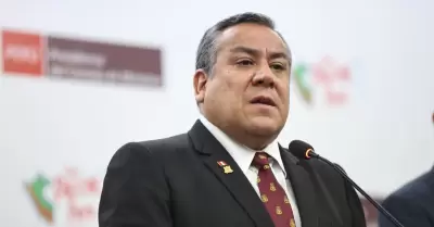 Gustavo Adrianzn, presidente del Consejo de Ministros.