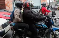 Independencia: Atencin! Municipalidad PROHBE viaje de DOS PERSONAS en moto lineal