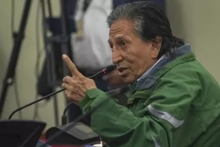 Alejandro Toledo se encuentra tranquilo