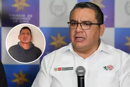 Santivez indic que requisitorias por terrorismo contra Quispe Palomino estn