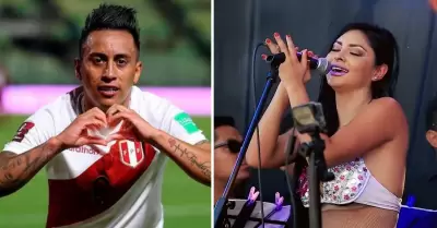 Christian Cueva vela por los contratos de Pamela Franco?