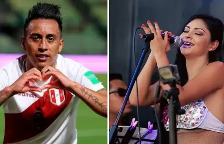 Christian Cueva vela por los contratos de Pamela Franco?