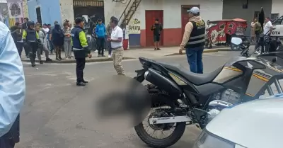 Un agente de la Polica fue asesinado en una cntrica zona de Barrios Altos.