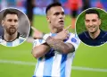 Scaloni y Messi apuestan por Lautaro Martnez para el Baln de Oro 2024: Se lo merece ms que nadie