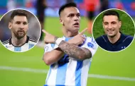 Scaloni y Messi apuestan por Lautaro Martnez para el Baln de Oro 2024: Se lo merece ms que nadie