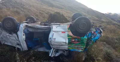 Accidente en Apurmac deja siete fallecidos.