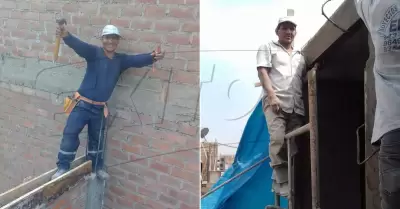 Ivn Quispe trabajaba como albail, segn vecinos.