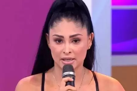 Pamela Franco cancel su show en Arequipa por extorsin.