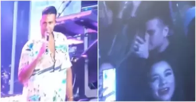 Romeo Santos sorprende a Deyvis Orosco y Cassandra