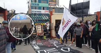 Estudiantes toman ciudad universitaria en contra de elecciones internas