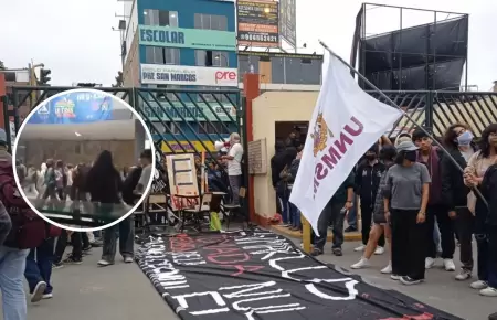 Estudiantes toman ciudad universitaria en contra de elecciones internas