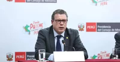 Ministro de Educacin, Morgan Quero.