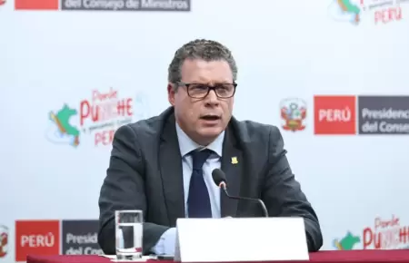 Ministro de Educacin, Morgan Quero.