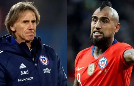 Ricardo Gareca estara cerca de dejar Chile por presin de Arturo Vidal.