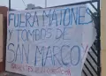 Protesta en San Marcos: Estudiantes reportan varios heridos tras agresin de presuntos infiltrados