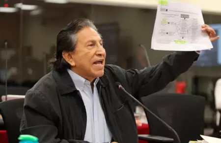 Alejandro Toledo podra afrontar penas altas por Interocenica.