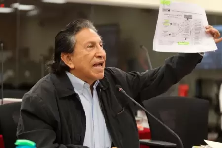 Alejandro Toledo podra afrontar penas altas por Interocenica.