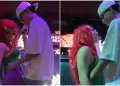 Nace el amor? La Uchul es grabada en sensual baile con misterioso joven durante show en Pucallpa