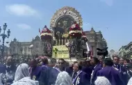 Seor de los Milagros: As se vive el SEGUNDO RECORRIDO del 'Cristo Moreno'