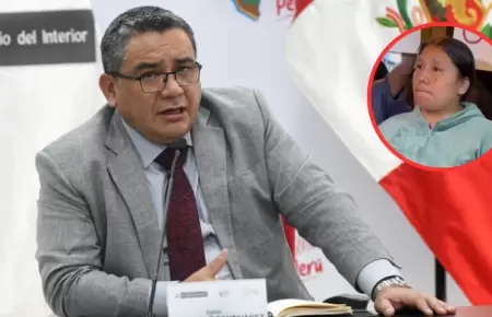 Hija de Ivn Quispe Palomino exige al ministro Santivaez rectificarse.