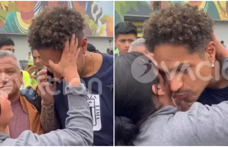 Paolo Guerrero recibe conmovedor gesto de apoyo