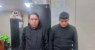 Detienen a presuntos secuestradores de escolar en Huancayo.