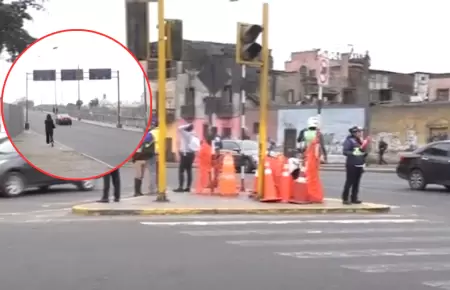 Puente Ricardo Palma es habilitado nuevamente.