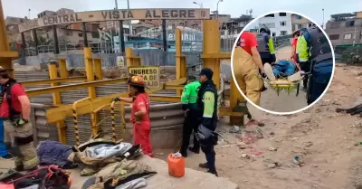 Hombre se salv tras caer dentro de un pozo de agua.