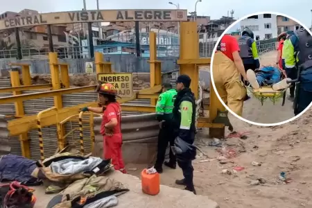 Hombre se salv tras caer dentro de un pozo de agua.