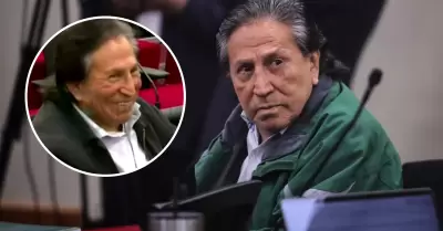 Alejandro Toledo reacciona a su condena.