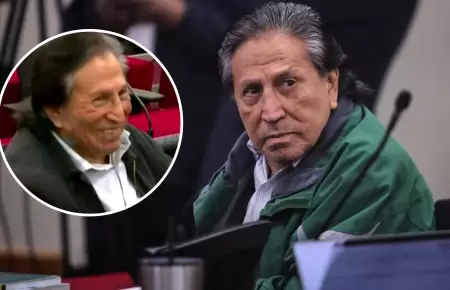 Alejandro Toledo reacciona a su condena.