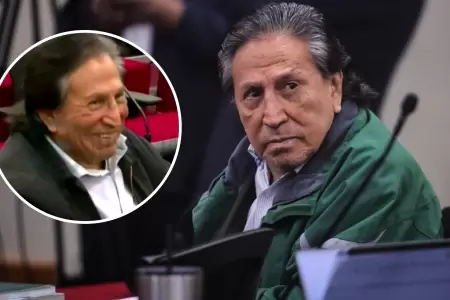 Alejandro Toledo reacciona a su condena.