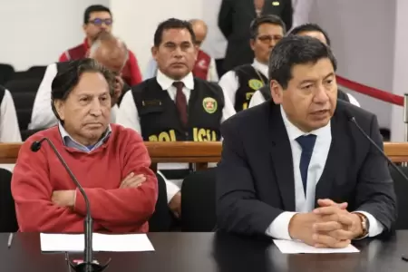 Apelarn sentencia contra Alejandro Toledo por caso Interocenica.