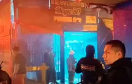 Comas: De terror! Presuntos extorsionadores habran iniciado fuego en mercado Mega 80