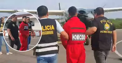 Trasladan a Lima a presunto asesino de polica en Barrios Altos.