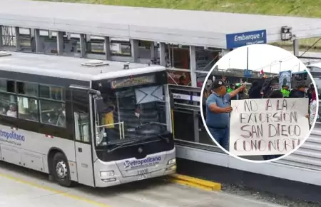 Estaciones del Metropolitano fuera de servicio