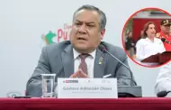 Gustavo Adrianzn niega actitud prepotente de Dina Boluarte con la prensa: "Yo la he visto muy bien"