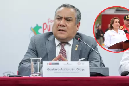 Adrianzn niega actitud prepotente de Dina Boluarte con la prensa.