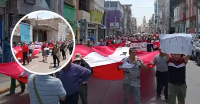 Lambayeque se une al paro nacional.