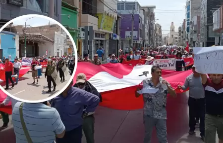 Lambayeque se une al paro nacional.