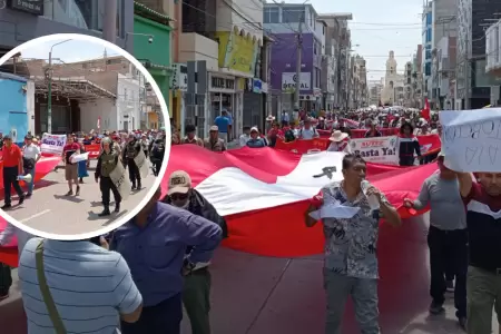 Lambayeque se une al paro nacional.