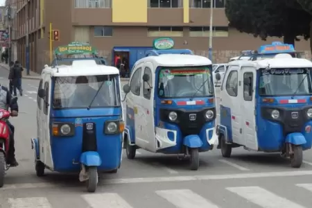 Mototaxistas irn a paro el 31 de octubre