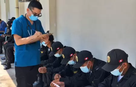 Fiscala investiga intoxicacin masiva en escuela PNP de Chimbote