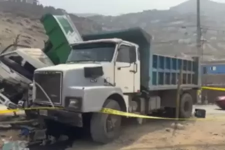 Choque deja dos fallecidos en Carabayllo